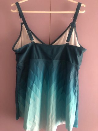 Bañador elástico con estampado degradado
