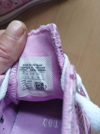 Zapatillas Converse rosas y moradas n.29