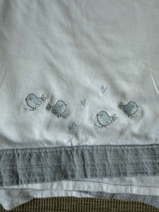 Sábanas Cuna Punto Blancas 60x120 D Peques