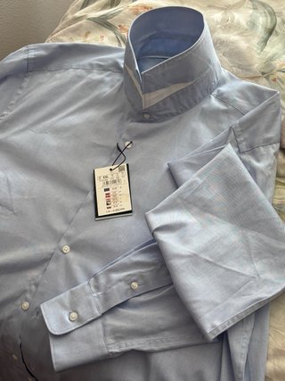 Camisa Cortefiel Hombre Azul XXL