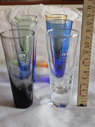 Set 6 Bicchieri Grappa Liquorini Tramonto IVV