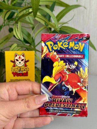1 Bustina Carte Pokémon Rivali Predestinati