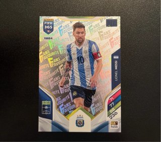 Card Messi Hat-Trick Hero Limited Edition