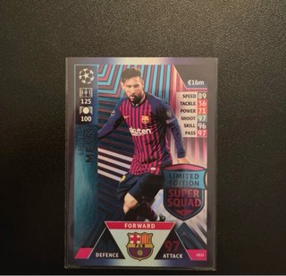 Card Messi Hat-Trick Hero Limited Edition