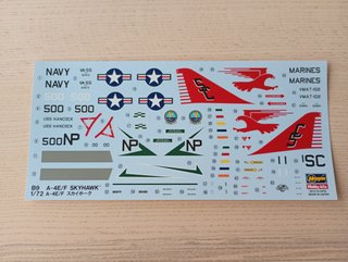 A-4E/F SKYHAWK MAQUETA HASEGAWA 1/72