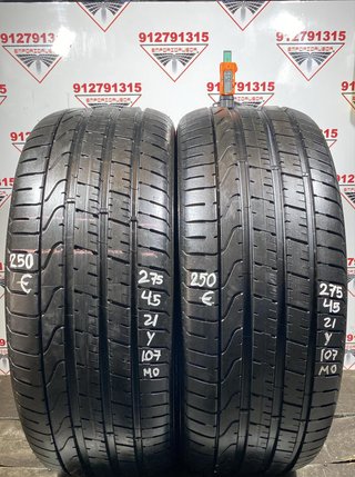 275 45 21 Y PIRELLI RUEDA AL 90% VIDA UTIL