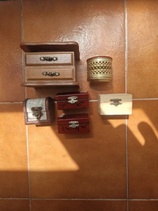 Pack Joyeros Madera y Metal