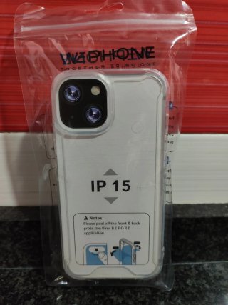Funda WEPHONE para IP 15 transparente