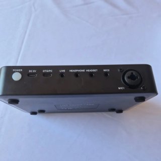 Controlador de Sonido Live Sound Card Micrófono