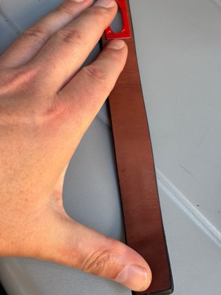 Bracciale Givenchy Pelle Agnello Nero Rosso