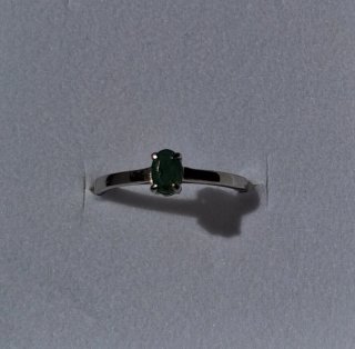 Brazilian Emerald ring limited edition certified