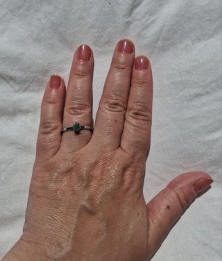 Brazilian Emerald ring limited edition certified
