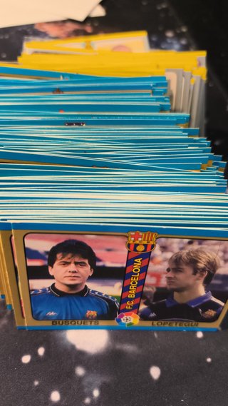 Liga 1995-96 Fútbol Total Mundicromo Completa