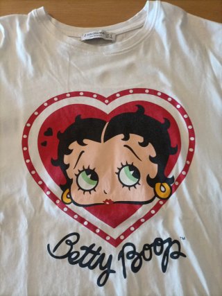 Camiseta Betty Boop Corazón