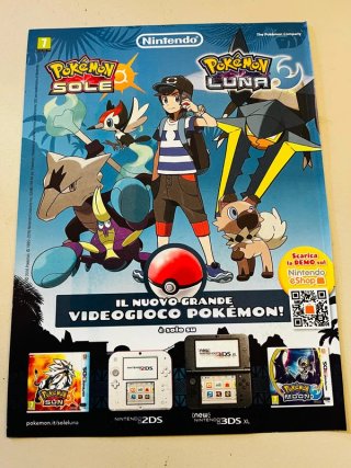 Locandina Pokémon Sole Luna 2016