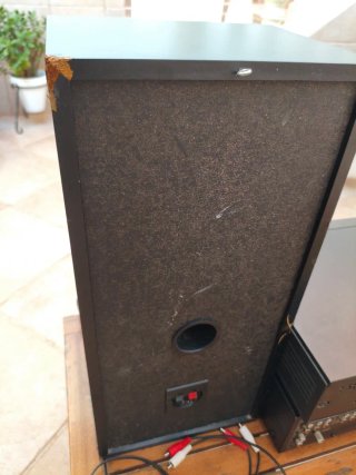 Philips, amplificador, lector CDs y Altavoc