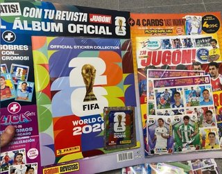 Revista jugon 230 con album mundial 2026 panini