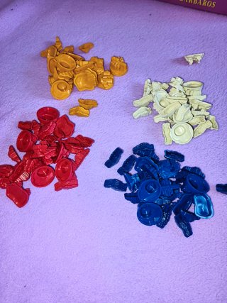 TODAS LAS Fichas Catan (Oro, Rojo, Azul, Blanco)