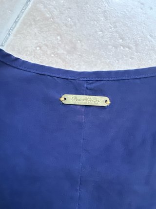 Vestido Skunkfunk Talla M Degradado Azul/Verde