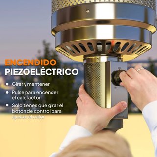 Stufa a Gas Butano Esterno 13000W