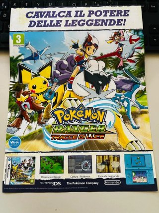 Locandina Pokémon Ranger Tracce di Luce 2011