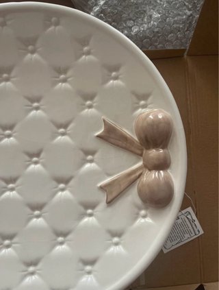 Alzata centrotavola in ceramica