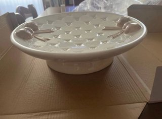 Alzata centrotavola in ceramica