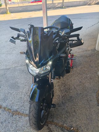 Kawasaki Z750 Negra