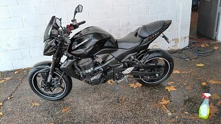 Kawasaki Z750 Negra