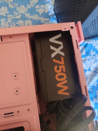 Caja PC Gaming Rosa + psu 750w