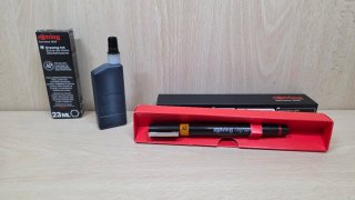 Rotring Isograph Penna da Disegno 0.40mm + Inchios