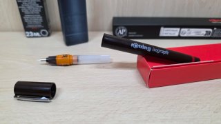Rotring Isograph Penna da Disegno 0.40mm + Inchios