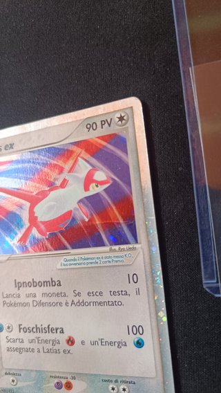 Latias ex Pokémon Dragon Vintage Carta Nintendo 93