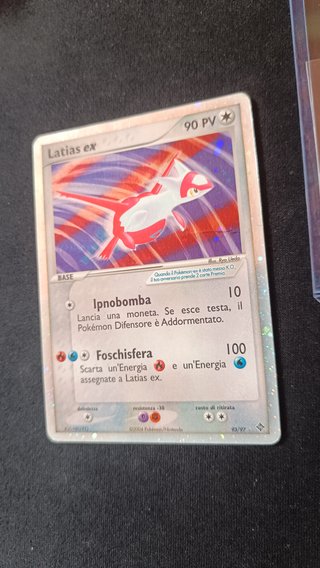 Latias ex Pokémon Dragon Vintage Carta Nintendo 93