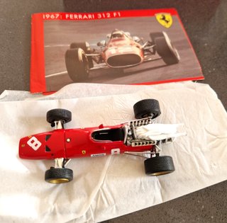 Modellino Ferrari 312 F1 Chris Amon 1967