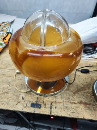 Lámpara cristal Murano