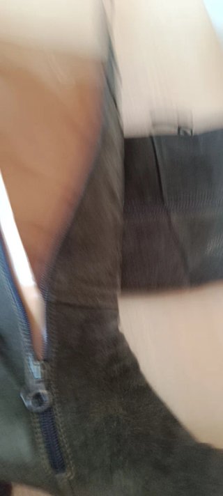 Botas altas de piel