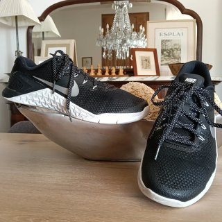 Nike Metcon 4 Negro/Plata Metálico