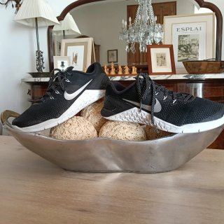 Nike Metcon 4 Negro/Plata Metálico