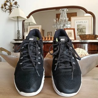 Nike Metcon 4 Negro/Plata Metálico