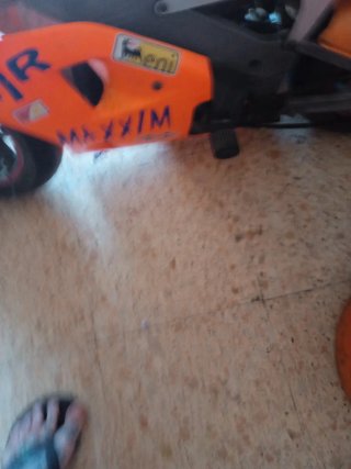 Mini Moto Polini Infantil Naranja