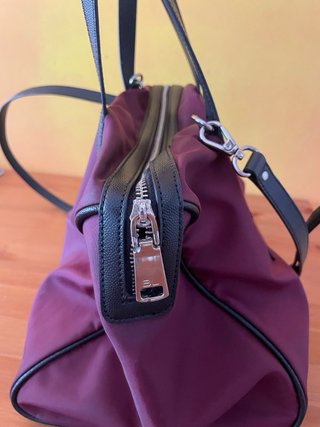 Bolso Bimba y Lola Granate Nylon