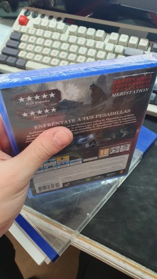 Precintado Bloodborne con caja seguridad