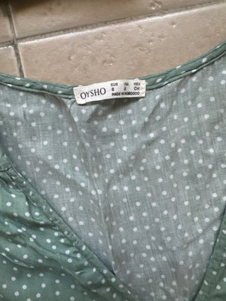 Vestido de verano verde talla M