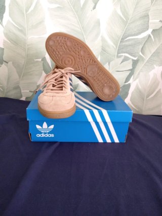 Zapatillas Adidas Handball Spezial Beige Azul