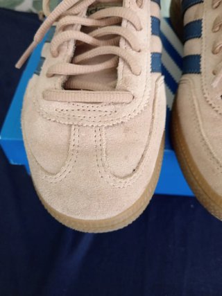 Zapatillas Adidas Handball Spezial Beige Azul