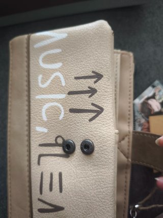 Cartera monedero Anekke beige