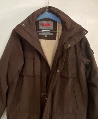 Giacca Parka SLAM Unisex Marrone Scuro Taglia S/M