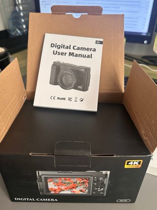Cámara Digital 4K Ultra HD con Zoom 16X
