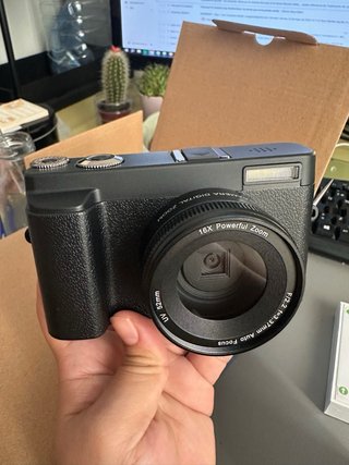 Cámara Digital 4K Ultra HD con Zoom 16X